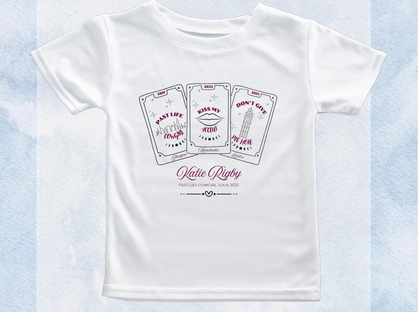 Limited Edition Past Life Cowgirl Tour T-Shirt 2025